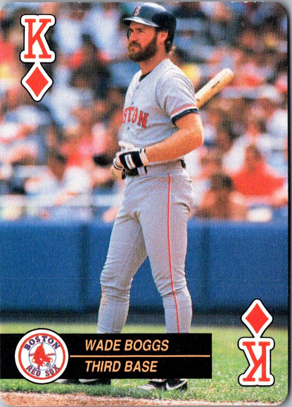 1992 U.S. Playing Card Co. Baseball Aces Wade Boggs #K