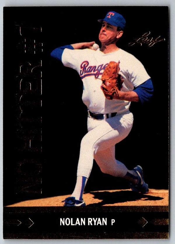 1991 Donruss Leaf Previews Nolan Ryan #25