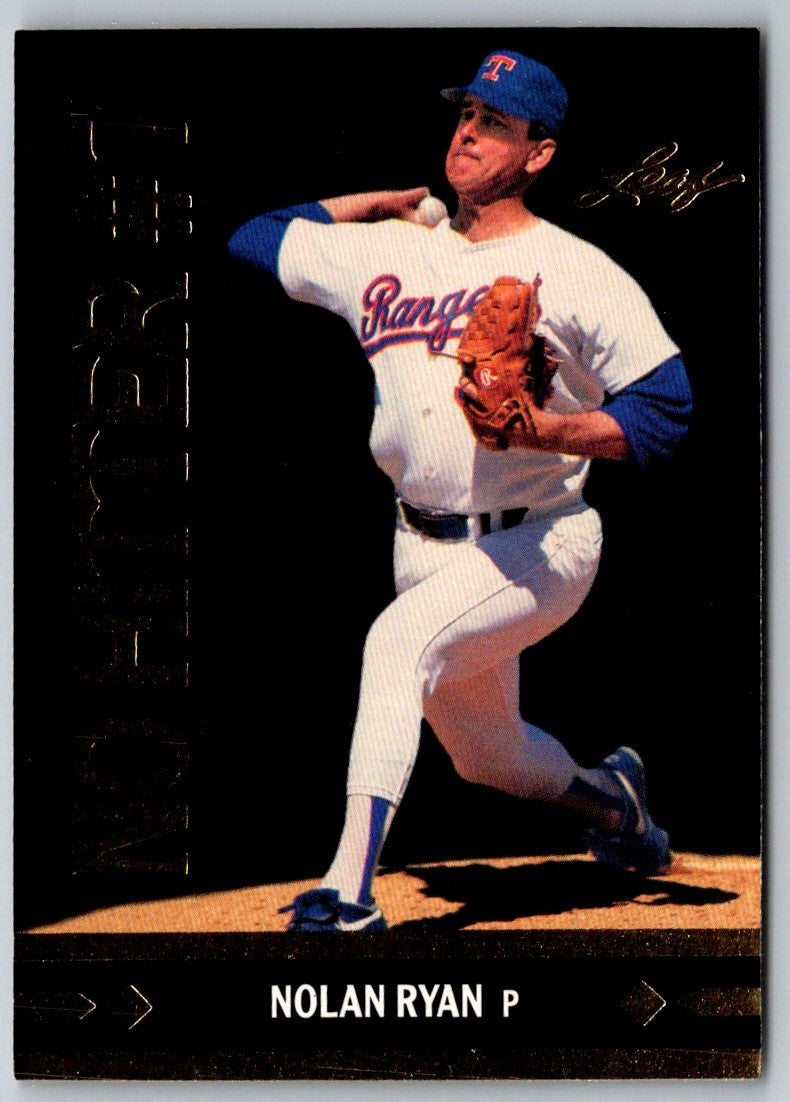 1991 Donruss Leaf Previews Nolan Ryan