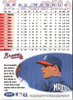 1996 Fleer Greg Maddux #299