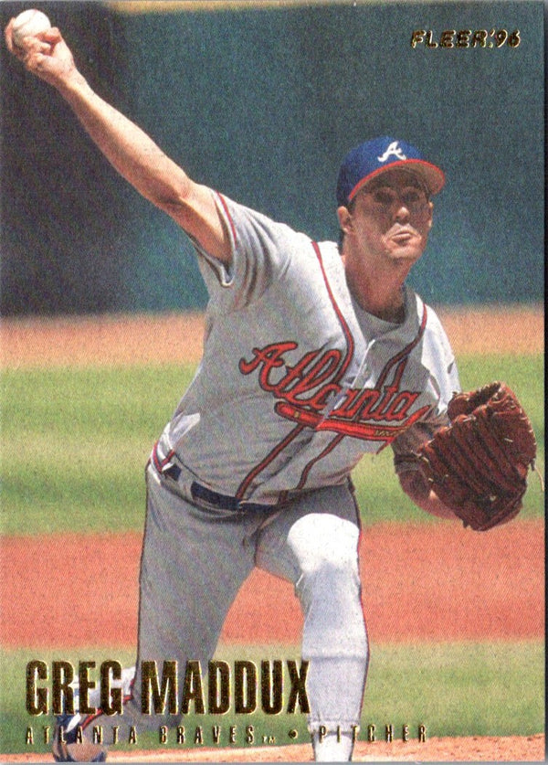 1996 Fleer Greg Maddux #299