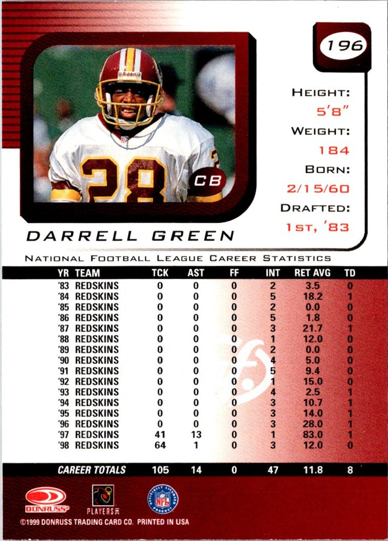 1999 Leaf Rookies & Stars Darrell Green