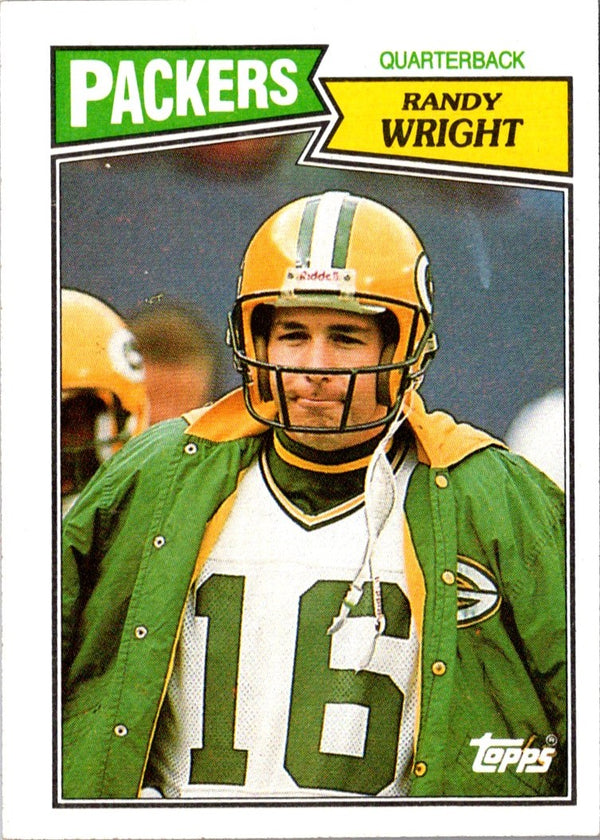 1987 Topps Randy Wright #351 Rookie