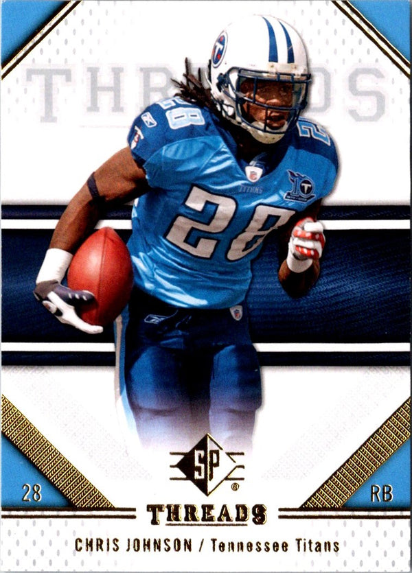 2009 Donruss Gridiron Gear Chris Johnson #20