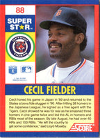 1991 Score 100 Superstars Cecil Fielder #88
