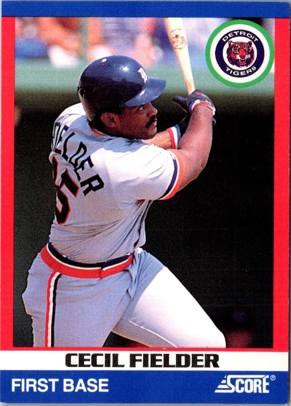1991 Score 100 Superstars Cecil Fielder #88