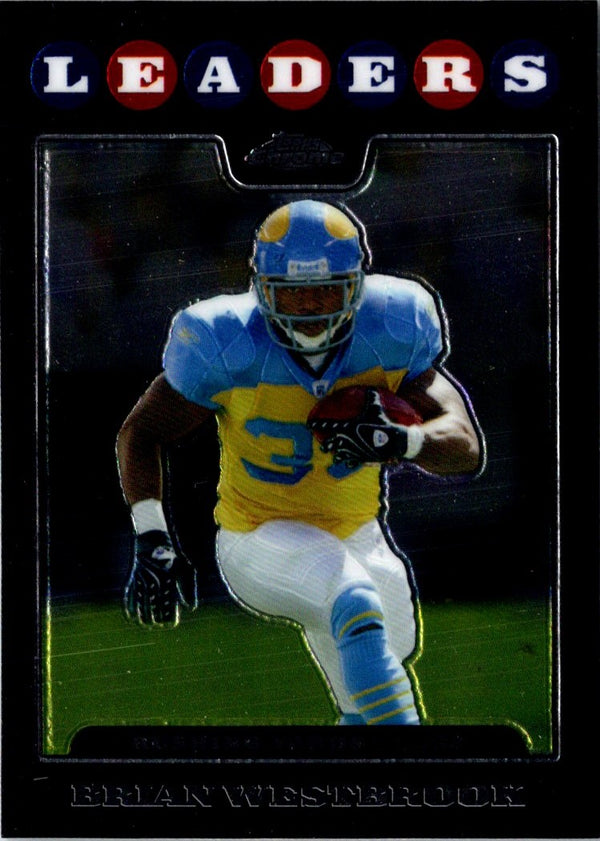 2008 Topps Chrome Brian Westbrook #TC126