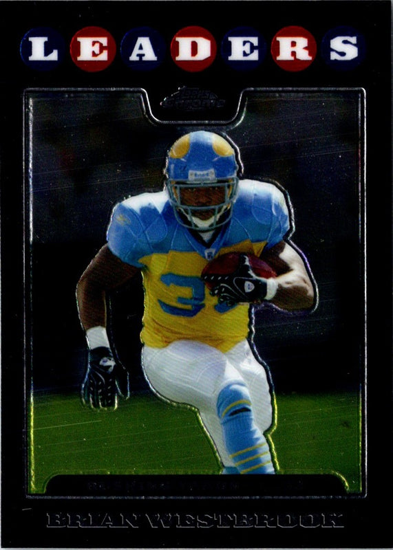2008 Topps Chrome Brian Westbrook #TC126