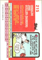 1990 Topps Big Ozzie Guillen #215