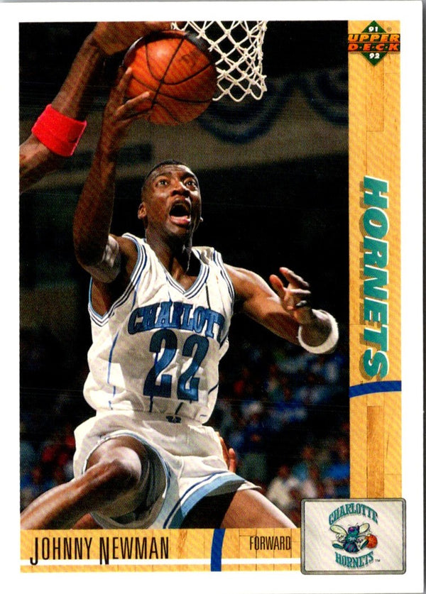1991 Upper Deck Johnny Newman #268