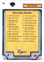 1992 Upper Deck Cecil Fielder #96