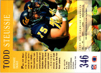 1994 Pro Line Live Todd Steussie #346 Rookie