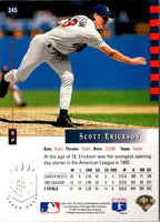 1993 SP Scott Erickson #245