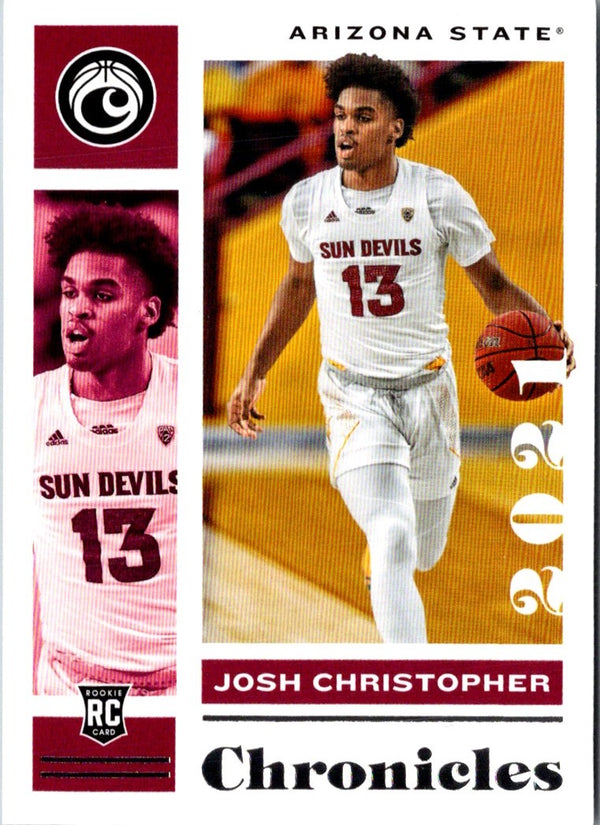 2021 Panini Chronicles Draft Picks Orange Josh Christopher #22