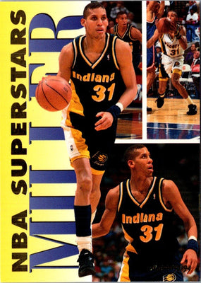 1993 Fleer NBA Superstars Reggie Miller #12