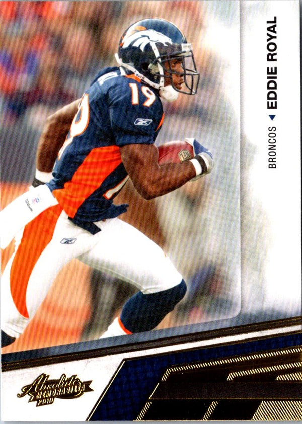 2010 Panini Absolute Memorabilia Eddie Royal #29