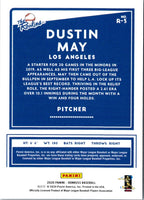 2020 Donruss The Rookies Dustin May #R-3
