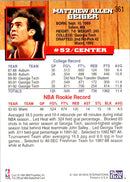 1993 Hoops Matt Geiger