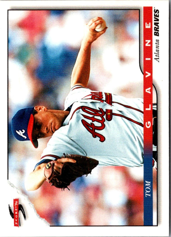 1996 Score Tom Glavine #327