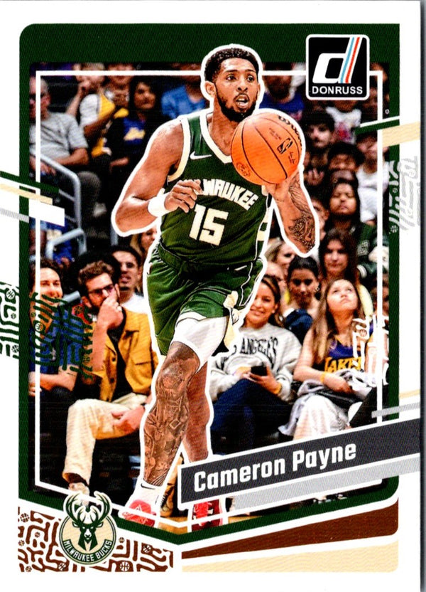 2023 Donruss Green Laser Holo Cameron Payne #7