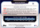 2015 Bowman Draft Picks & Prospects Benton Moss