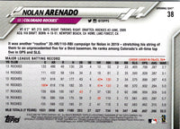 2020 Topps Opening Day Edition Nolan Arenado #38