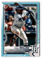 2021 Bowman Prospects Sky Blue Vidal Brujan #BP-19 105/499