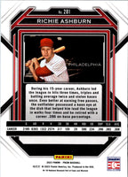 2023 Panini Prizm Blue Ice Richie Ashburn #281