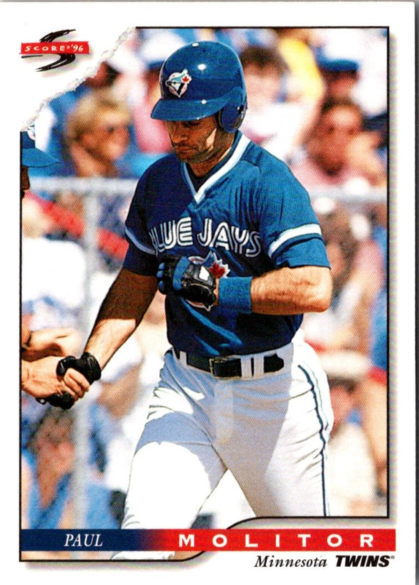 1996 Score Paul Molitor #283