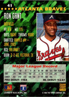 1994 Stadium Club Team Ron Gant #41