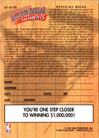1997 Fleer Million Dollar Moments Reggie Miller #43