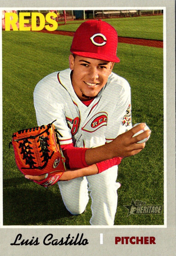 2019 Topps Heritage Luis Castillo #254