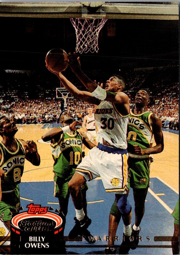 1992 Stadium Club Billy Owens