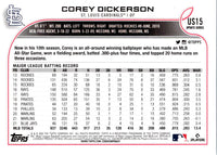 2022 Topps Update Corey Dickerson #US15