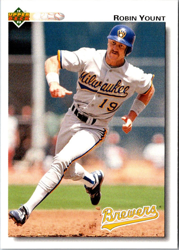 1992 Upper Deck Robin Yount #456