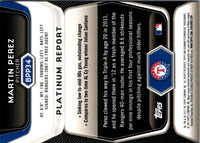 2012 Bowman Platinum Prospects Martin Perez #BPP34