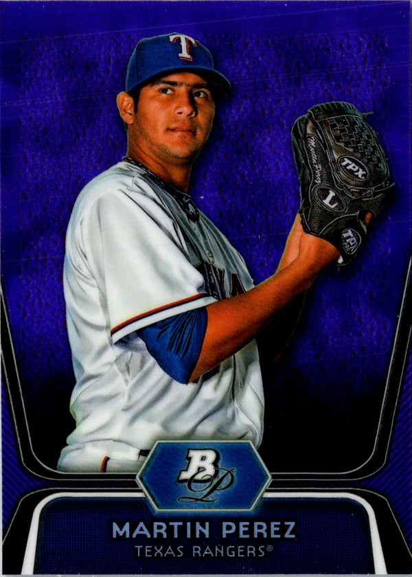 2012 Bowman Platinum Prospects Martin Perez #BPP34