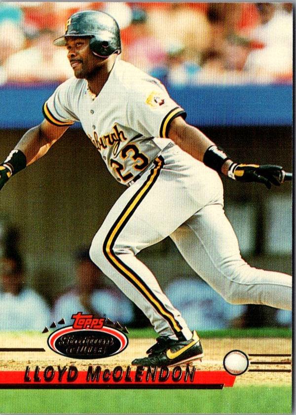 1993 Stadium Club Lloyd McClendon #66