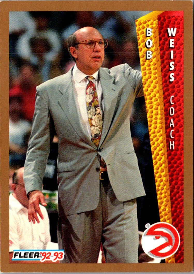 1992 Fleer Bob Weiss