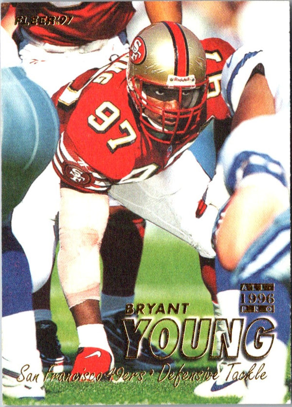 1997 Fleer Bryant Young #81