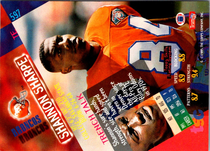 1994 Stadium Club Shannon Sharpe