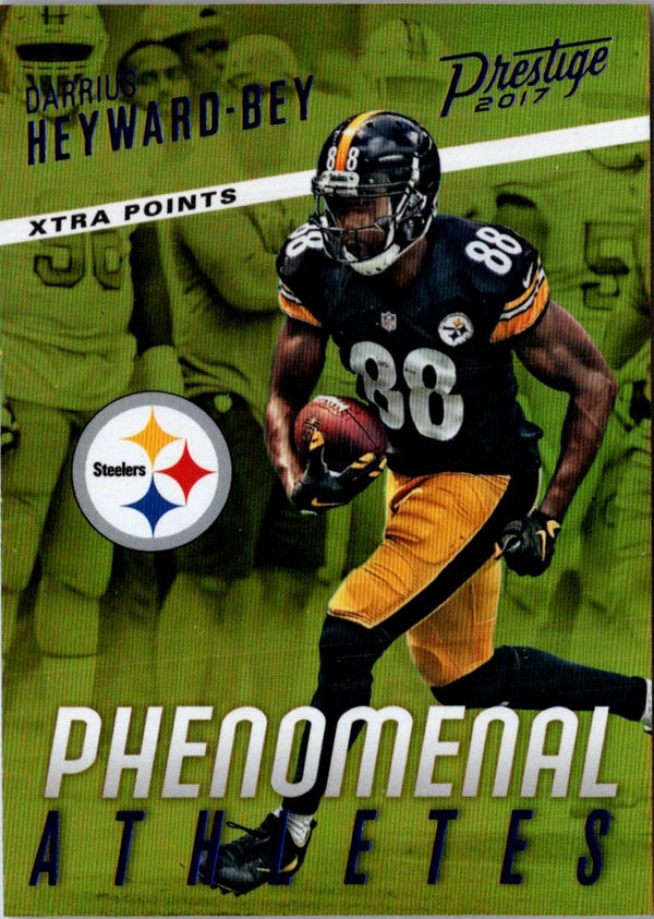 2017 Panini Prestige Phenomenal Athletes Xtra Points Blue Darrius Heyward-Bey #38