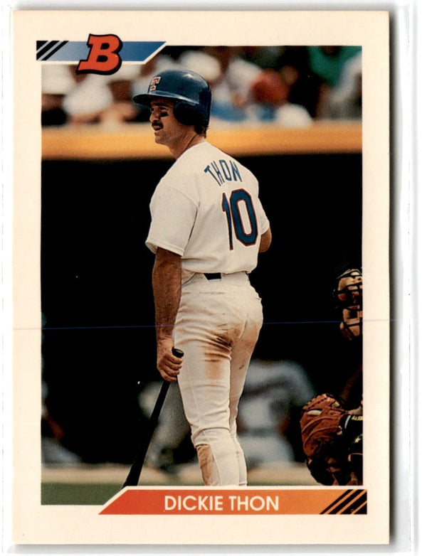 1992 Bowman Dickie Thon #162