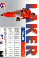 1993 Fleer Tim Laker #77 Rookie