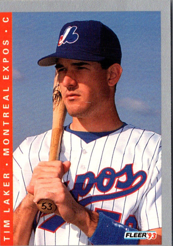 1993 Fleer Tim Laker #77 Rookie