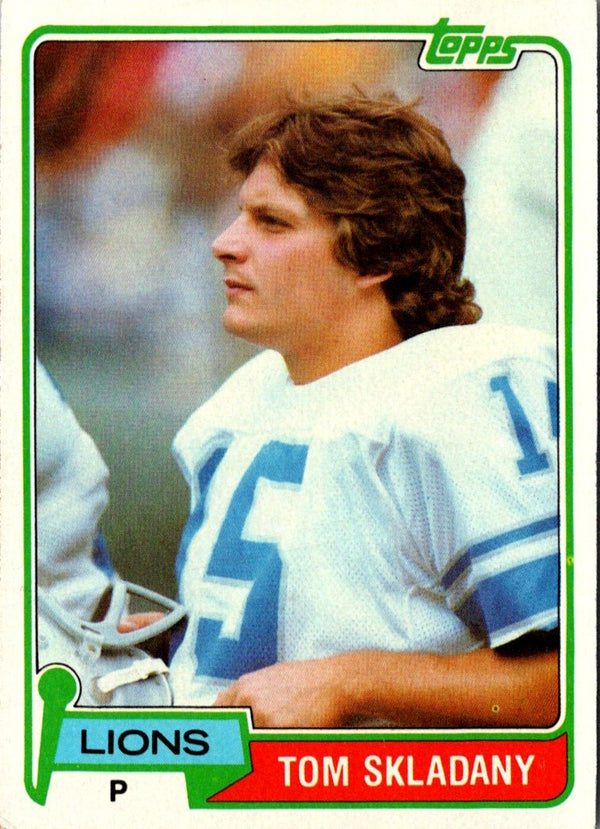 1981 Topps Tom Skladany #324