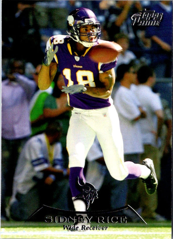 2010 Topps Prime Sidney Rice #97