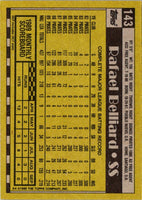 1990 Topps Rafael Belliard #143