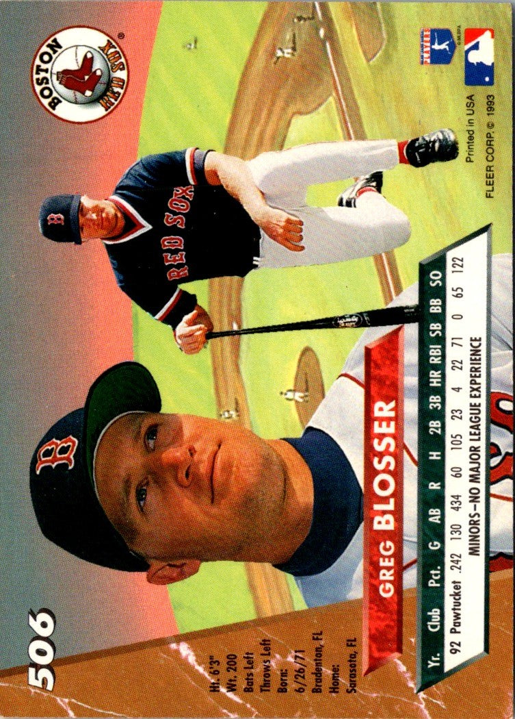 1993 Ultra Greg Blosser