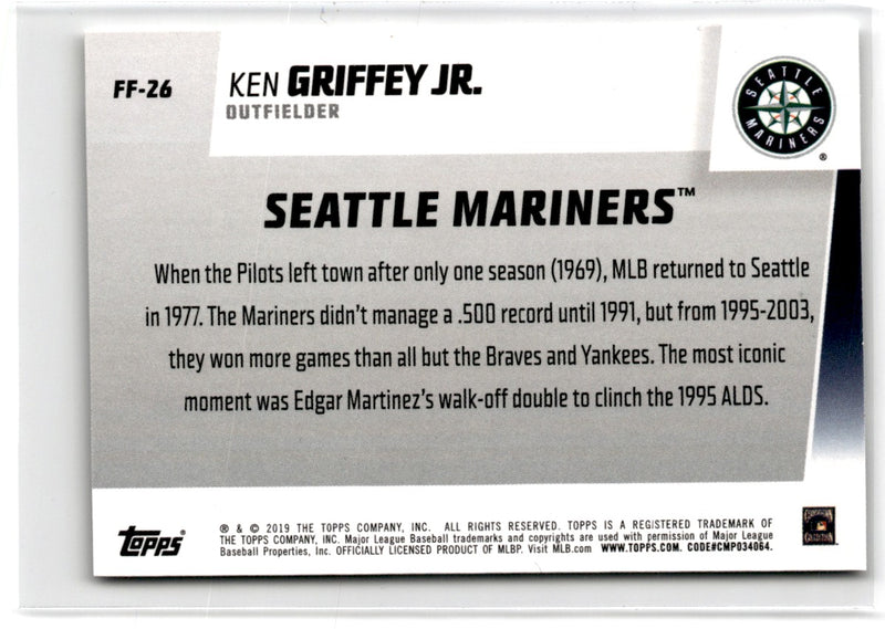 2019 Topps Franchise Feats Ken Griffey Jr.